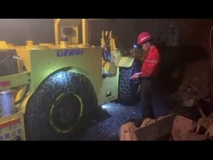 7.2t เครื่อง LHD ใต้ดิน DERUI DRWJ-1 ใต้ดิน wheel loader
