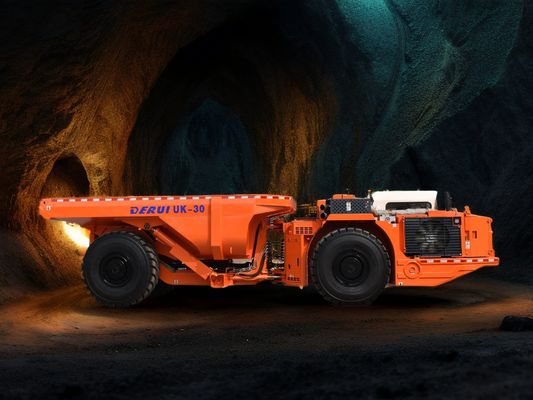 DERUI DRUK-30 A ความจุ 30 ตัน รถบรรทุกเหมืองแร่ใต้ดิน VOLVO เครื่องยนต์เดิม