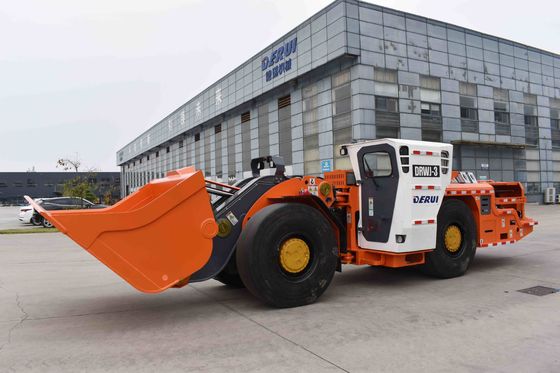 เครื่องบรรทุก LHD ใต้ดินหนัก เครื่อง OEM LHD เครื่องบรรทุกเหมืองแร่ DRWJ-3